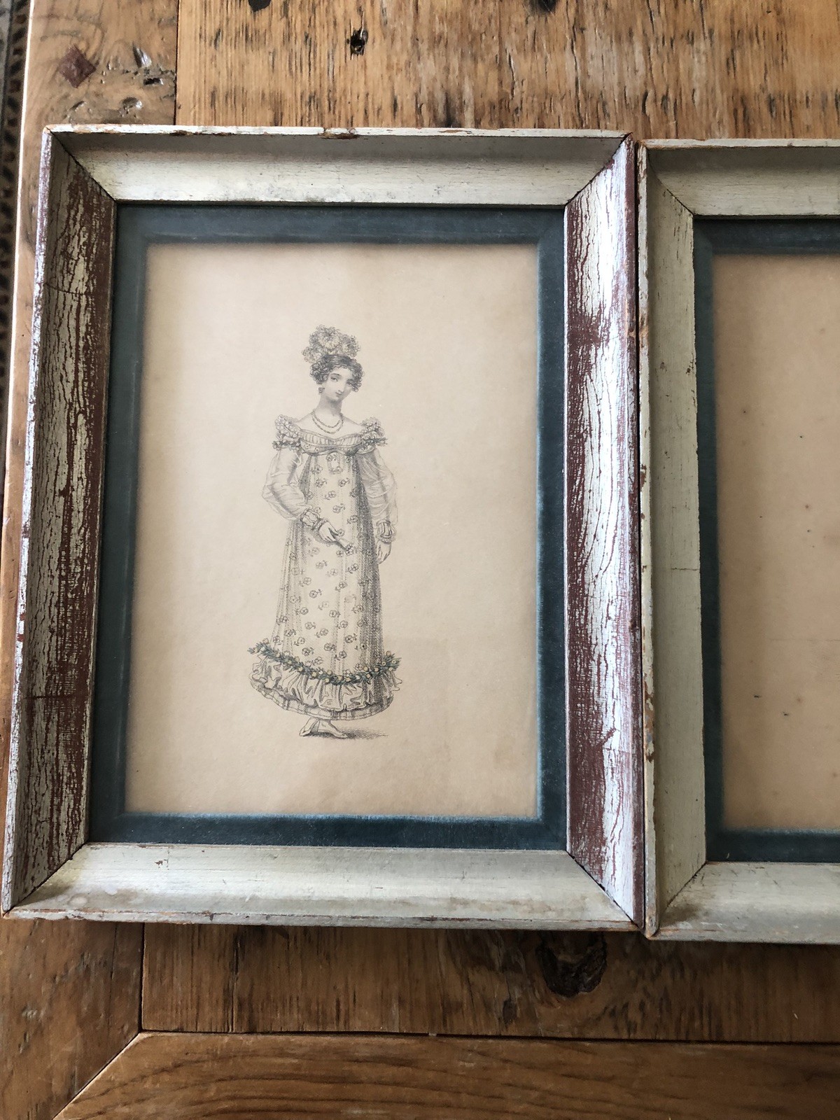 Regency Fashion Plates Invented by Ms. Bell. La Belle Assemblee. Ball Dress.