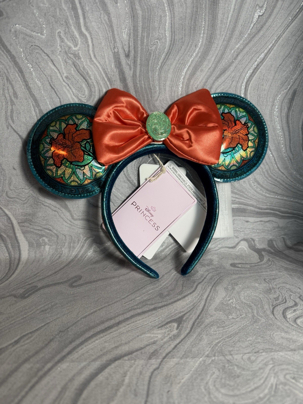 Loungefly Disney Princess Stained Glass Moana Ears NWT IN HAND SHIPS NOW 🔥🔥