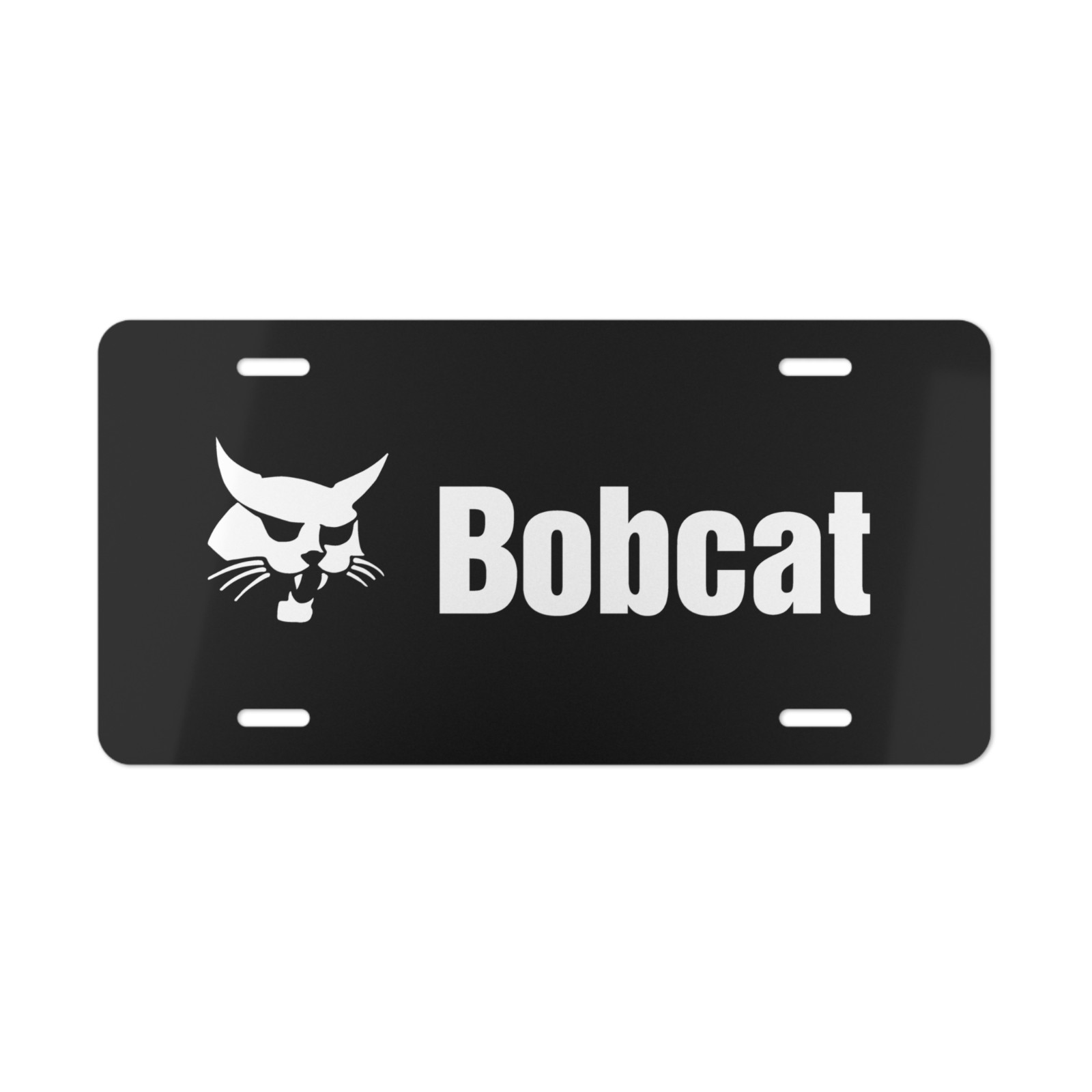 Bobcat Car Front License Plate Tag Vanity Style Auto Metal Aluminum