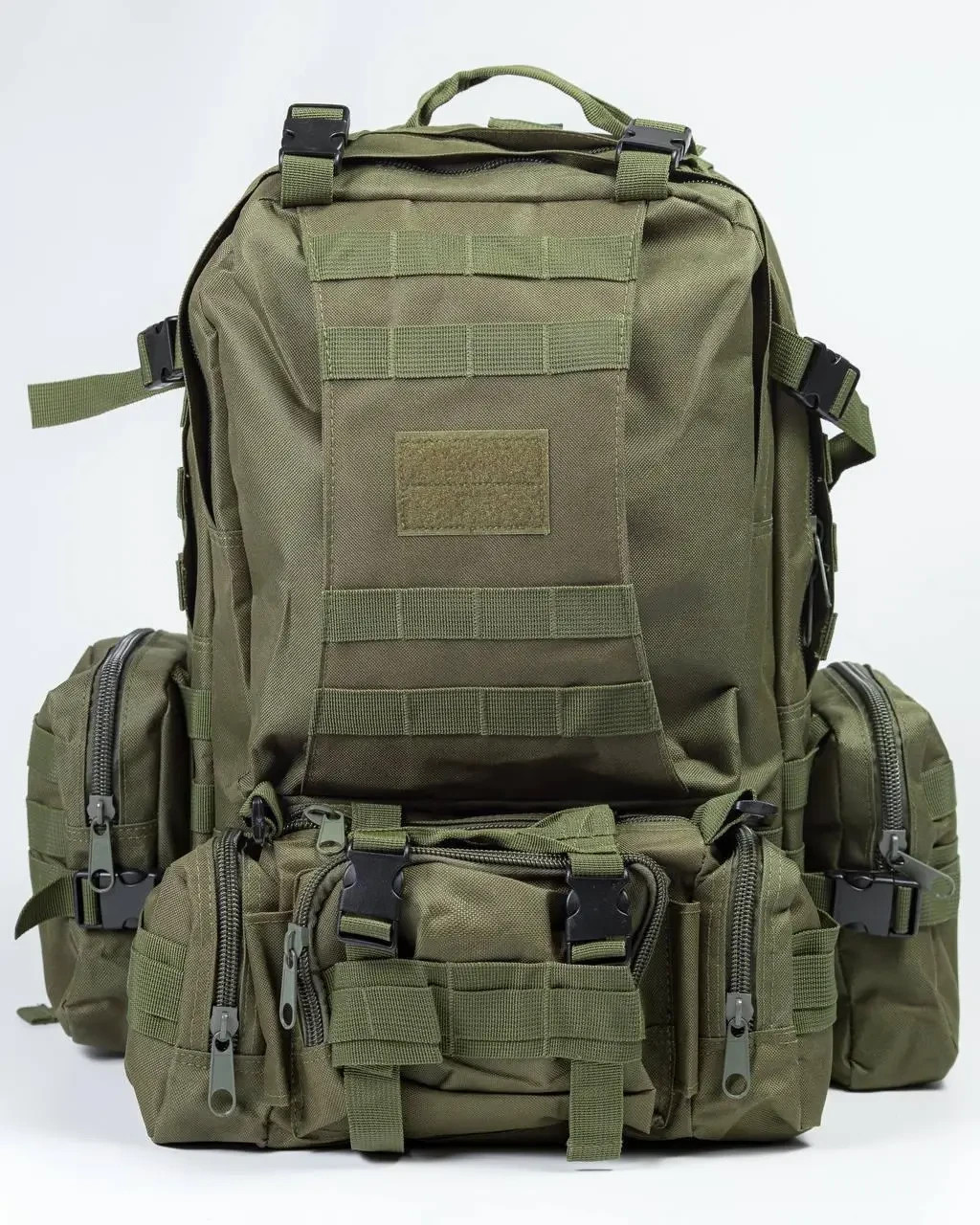 Tactical modular backpack olive 55l, modular backpack olive, olive ZSU backp🇺🇦