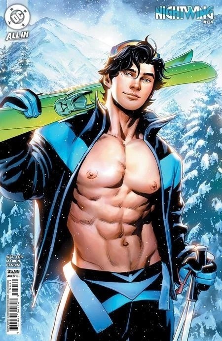 Nightwing Comic 134 First Print Cover D Moore Sweater Weather Variant 2026 DC