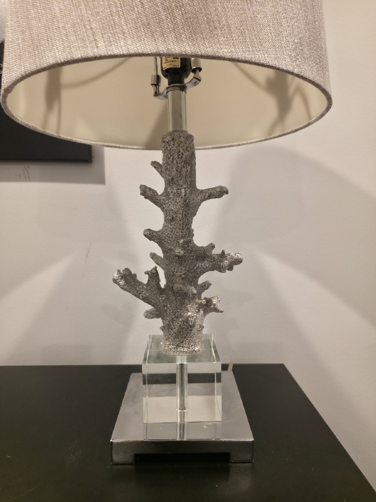 Modern FAUX CORAL TABLE LAMP