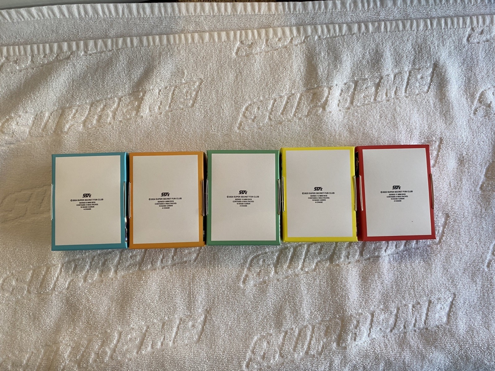 Lunch Box Leftovers Series 8 – 12 Empty Box & Wrapper Set – 5 Boxes W/ Wrappers