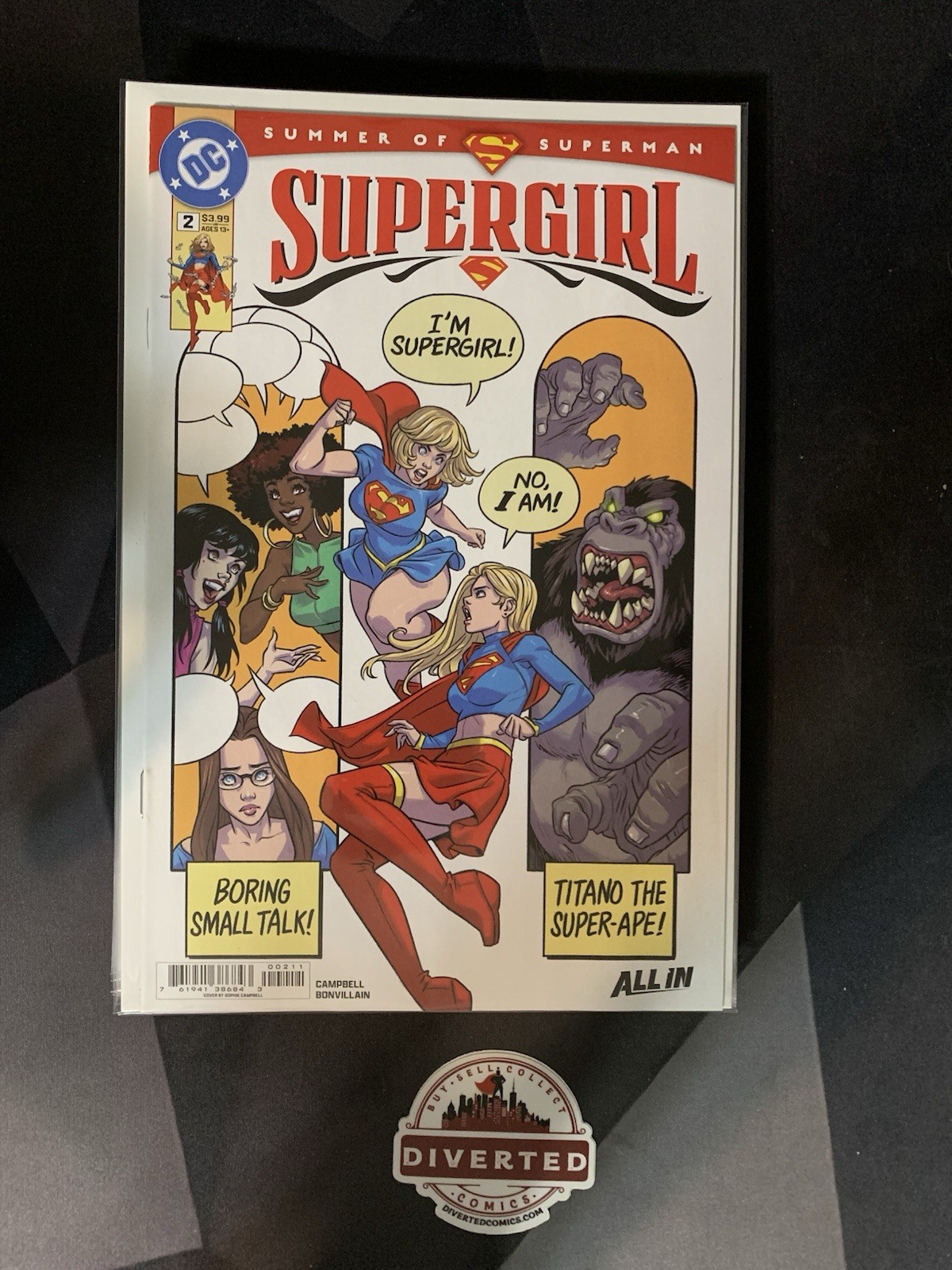 Supergirl (2025) #2 Cover A Sophie Campbell | DC Comics (2524)