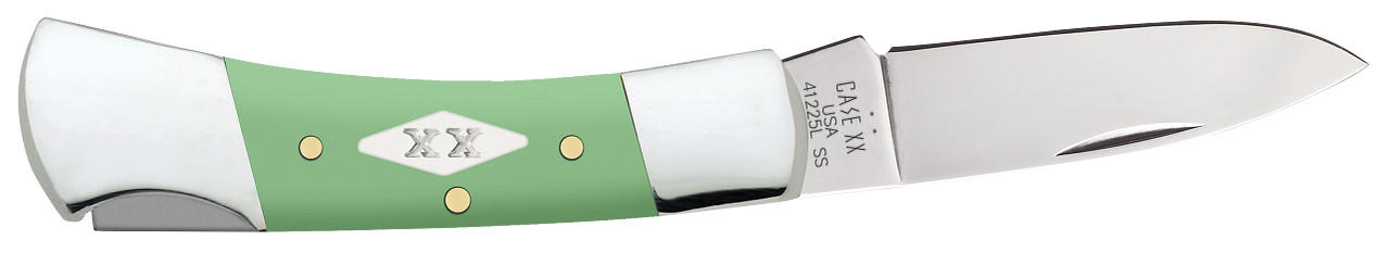 Case xx Knives Lockback Mint Green Synthetic 63836 Stainless Pocket Knife