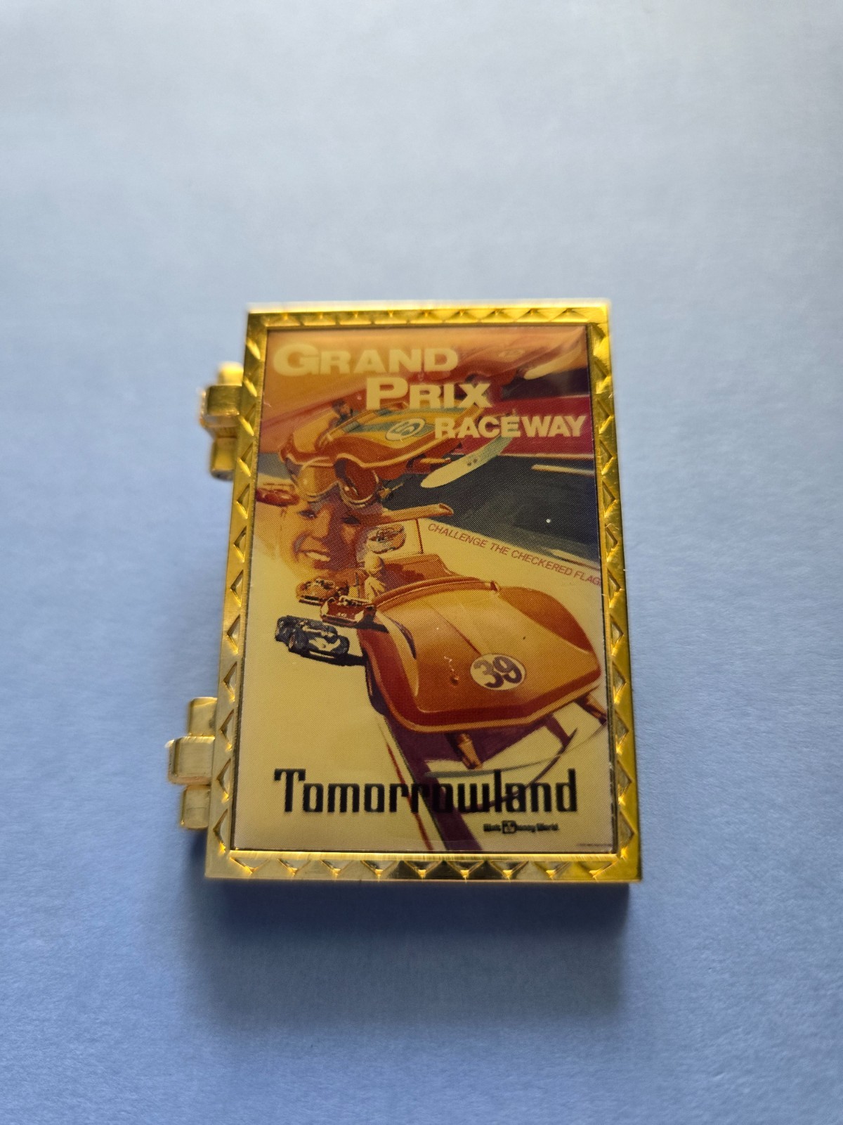 Disney Tomorrowland Grand Prix Raceway Hinged Attraction Poster from 2012 LE1000
