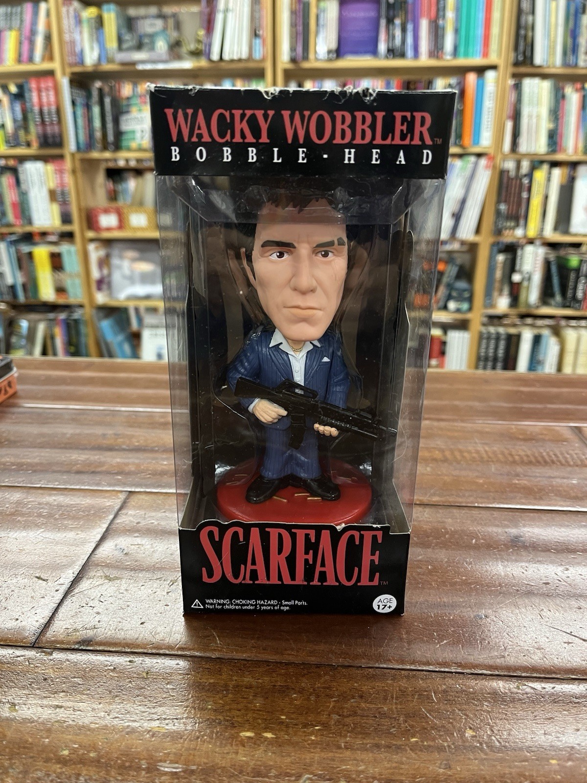 Funko Scarface Wacky Wobbler Bobble Head Vaulted Box Damage