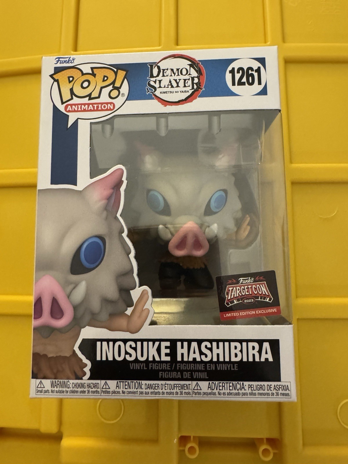 Funko Pop! Demon Slayer: Kimetsu no Yaiba – Inosuke Hashibira Targetcon #1261