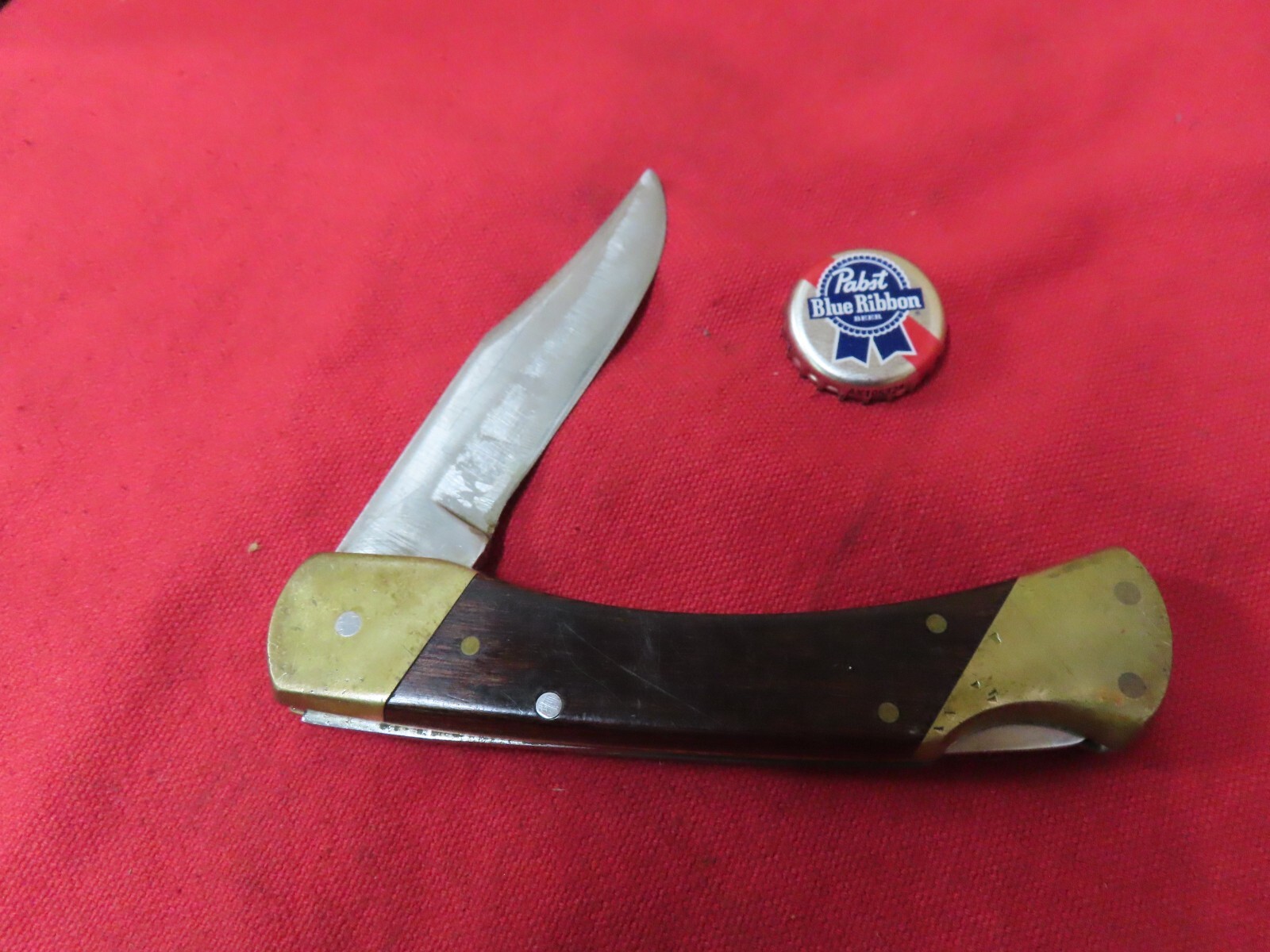Vtg Schrade No.LB-7, 5 in. Pocket Knife,SS,USA~GD+🤠S4.18.25RL