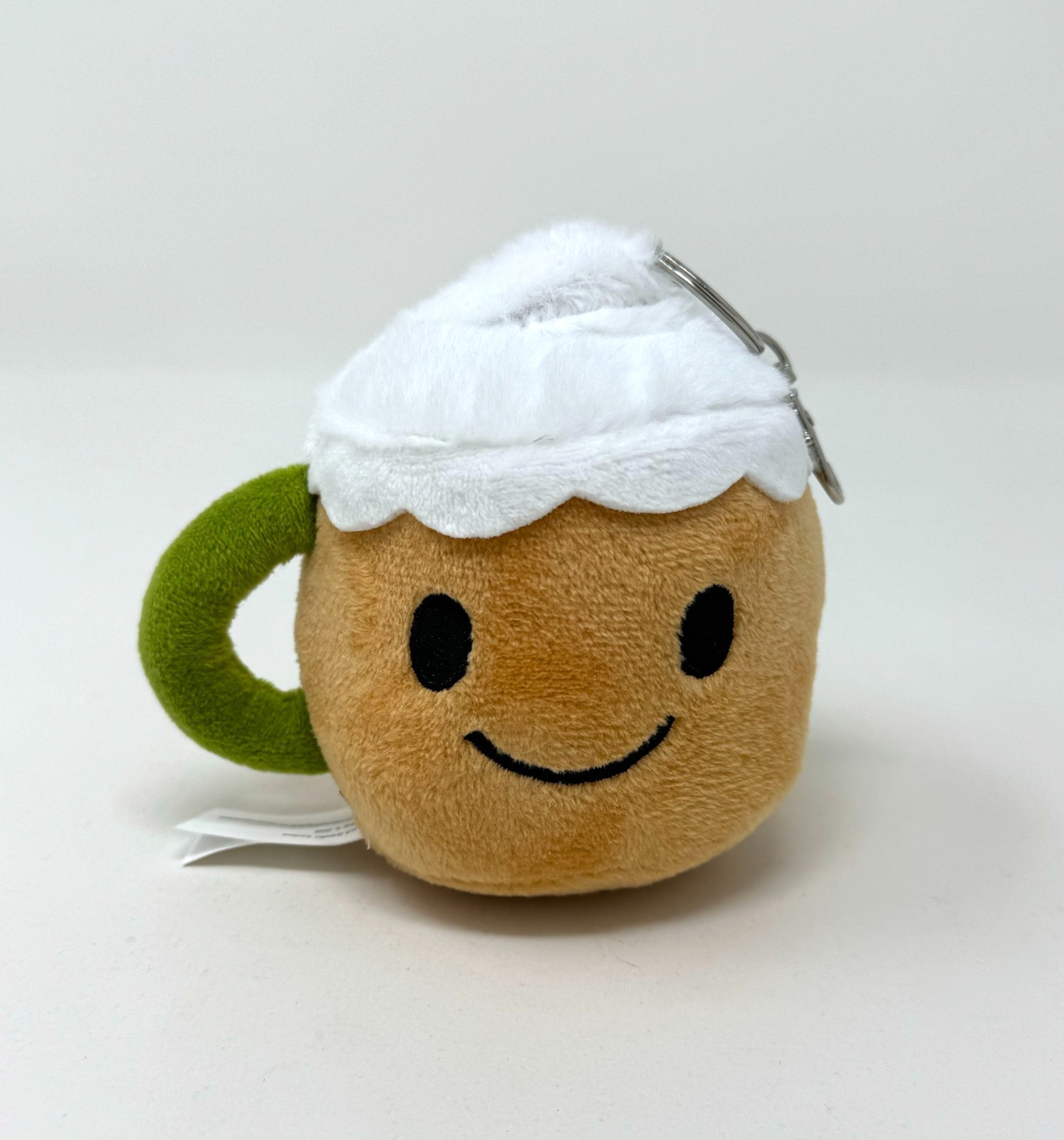 Panera Bread Hot Chocolate Plush Keychain Smiling Cup Promo Limited Edition New