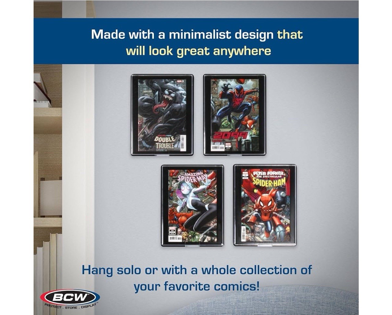 BCW Comic Book Showcase Frame – 2 Pack | Current/Modern Age Comic Book Displa…