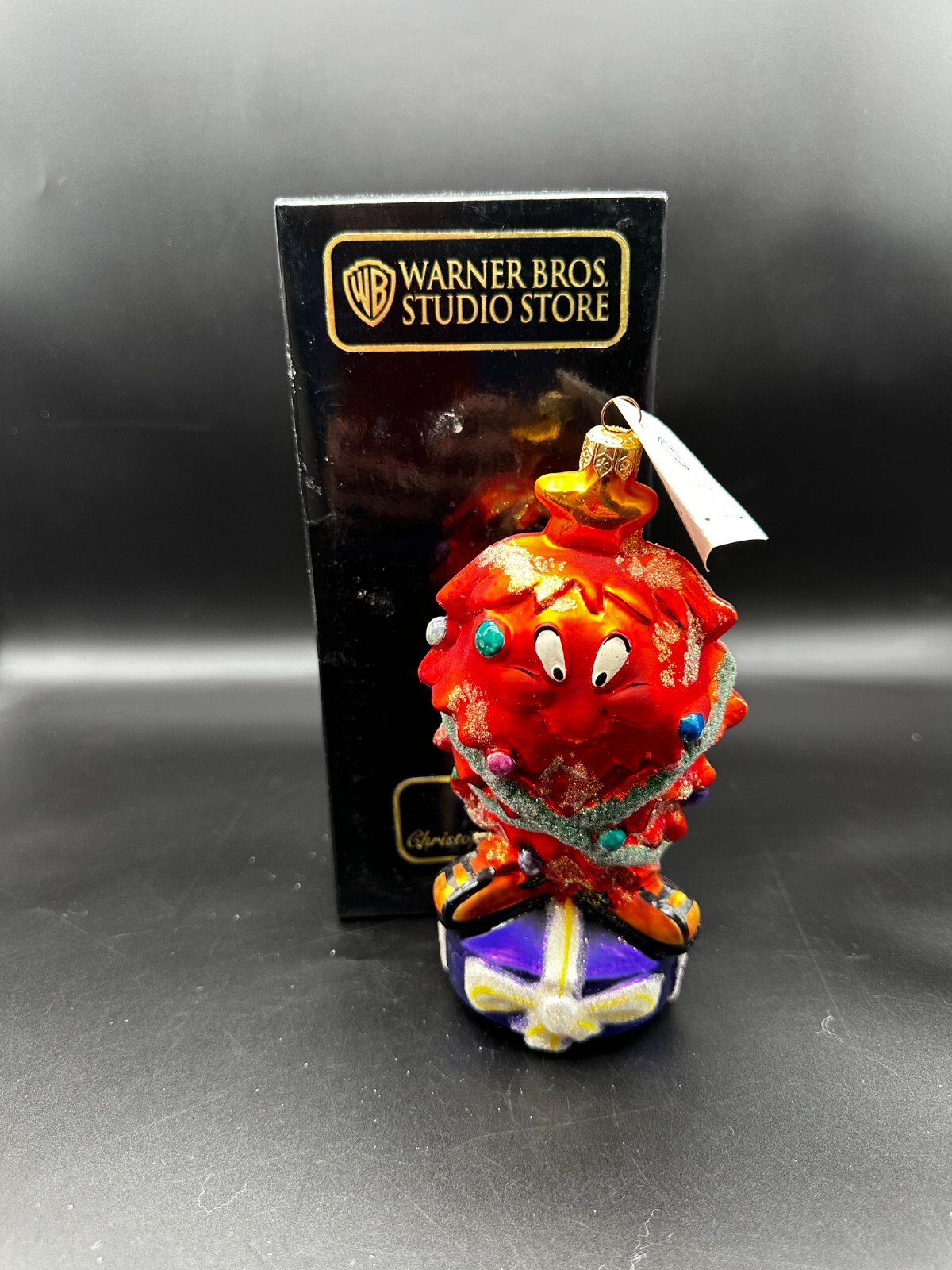 1997 CHRISTOPHER RADKO WARNER BROTHER’S GOSSAMER TREE6.5″ ORNAMENT