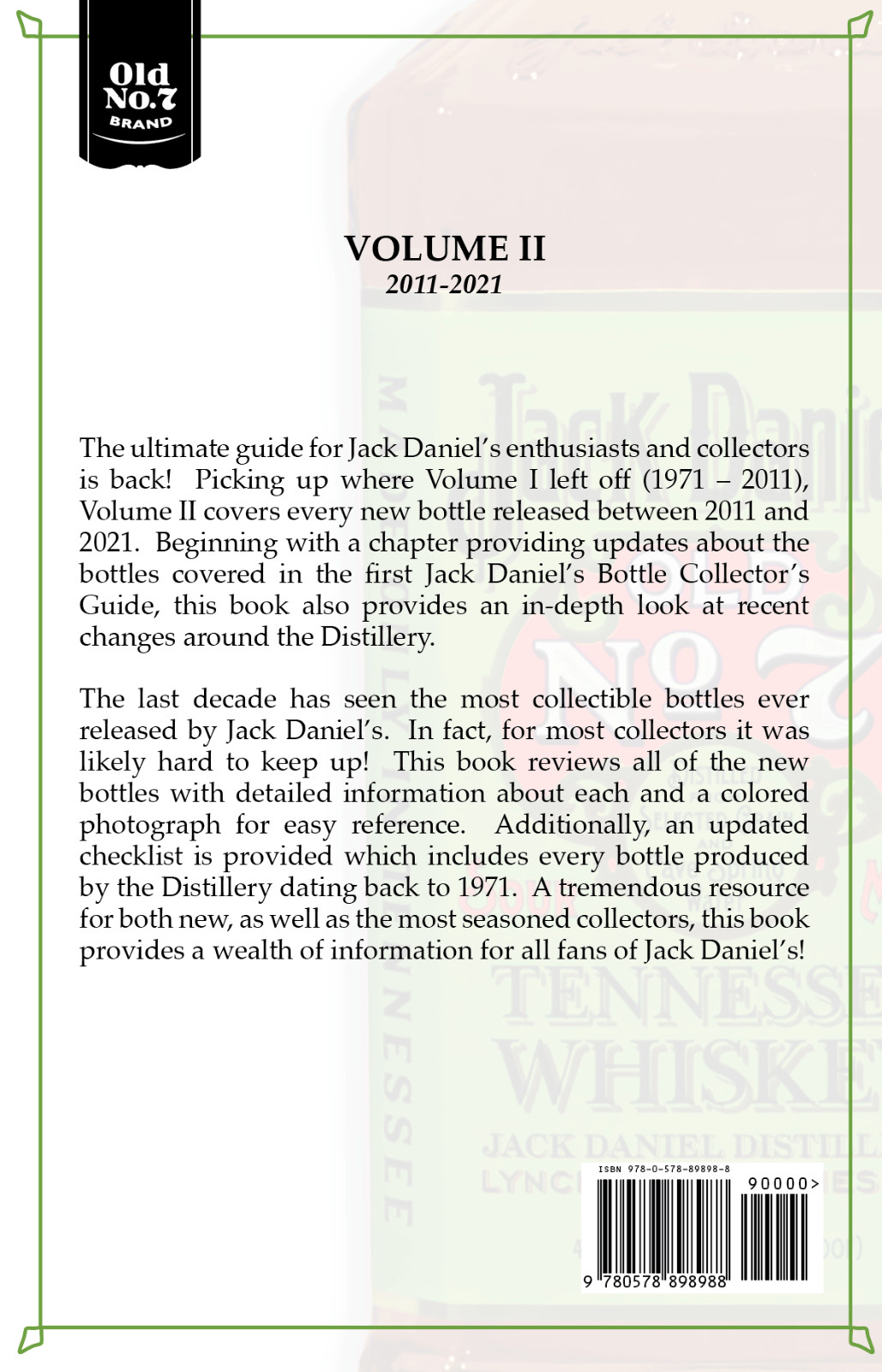 Jack Daniel’s Bottle Collector’s Guide Books – Volumes 1 & 2 – New – Signed
