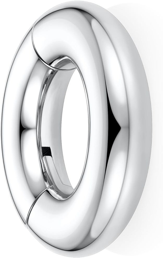 00g 11/16 Segment Clicker Seamless Ring Surgical Steel 316L Prince Albert Weight
