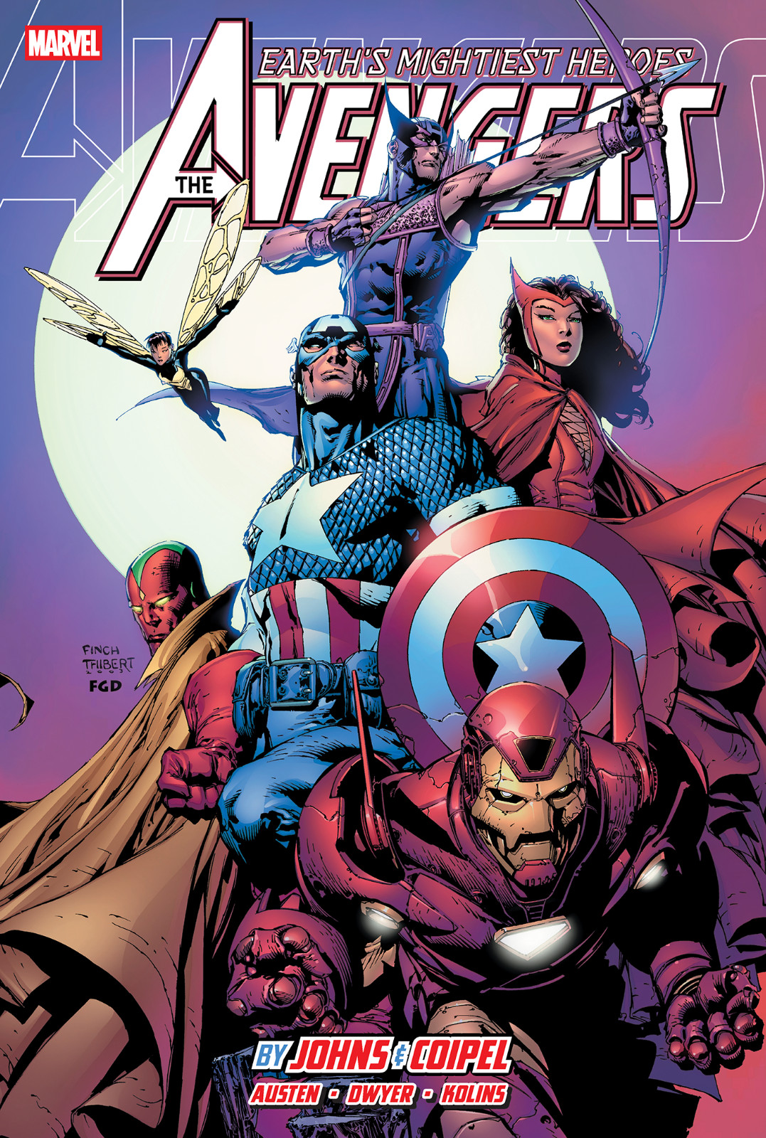 PRESALE Avengers by Johns & Coipel Omnibus REGULAR COVER Marvel Comics HC Sealed