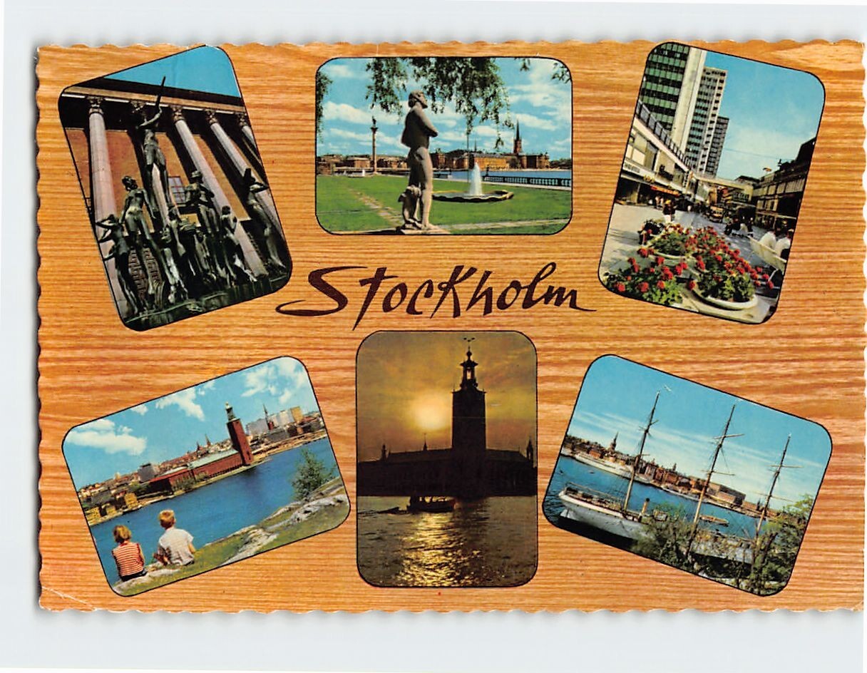 Postcard Stockholm, Sweden
