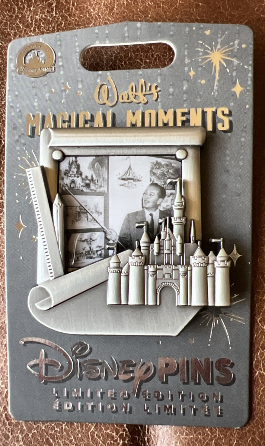Walt’s Magical Moments- Castle Disney Pin 2026 LE 2500 Pin 5 of 12 DLR