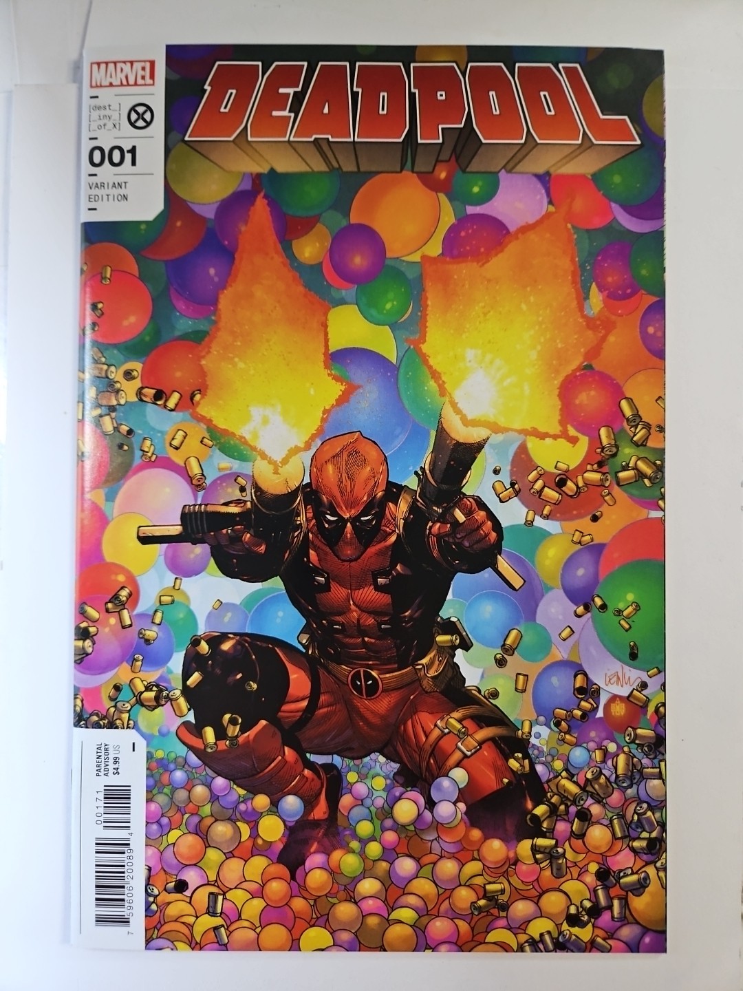 Deadpool #1 Leinil Francis Yu Variant (Marvel Comics January 2023)