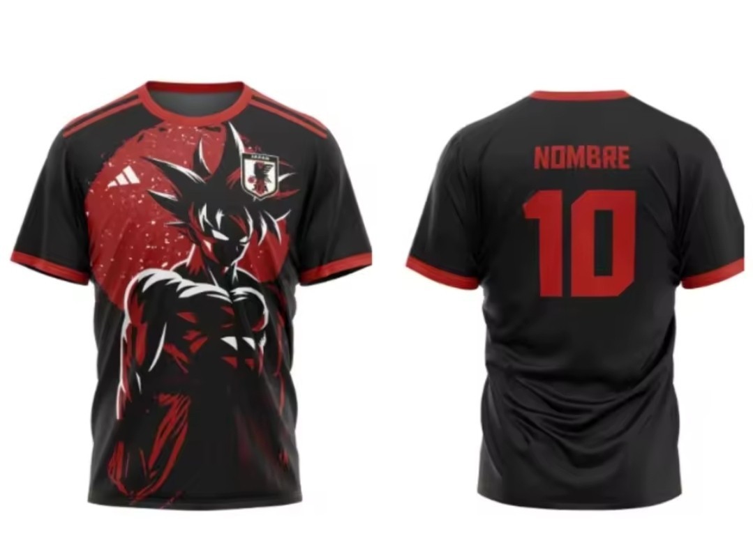 Goku Black Football Jersey Adult Kids T-Shirt Dragon Ball Foot City Stadium