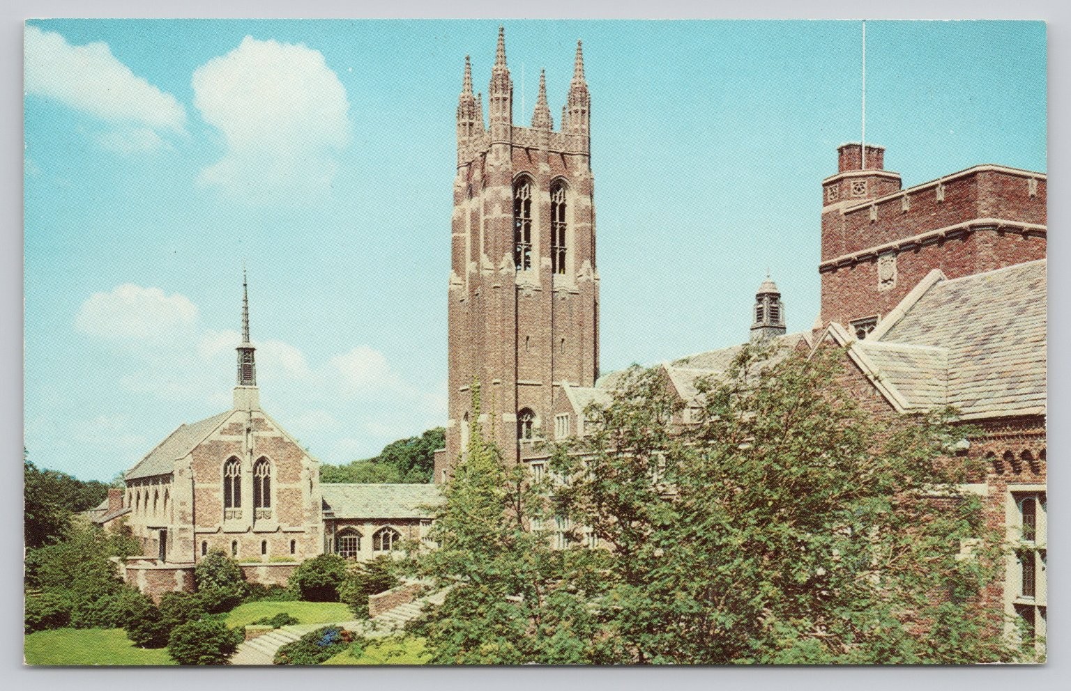 Colgate Rochester Divinity School Photochrome Postcard 1939-Now Historic