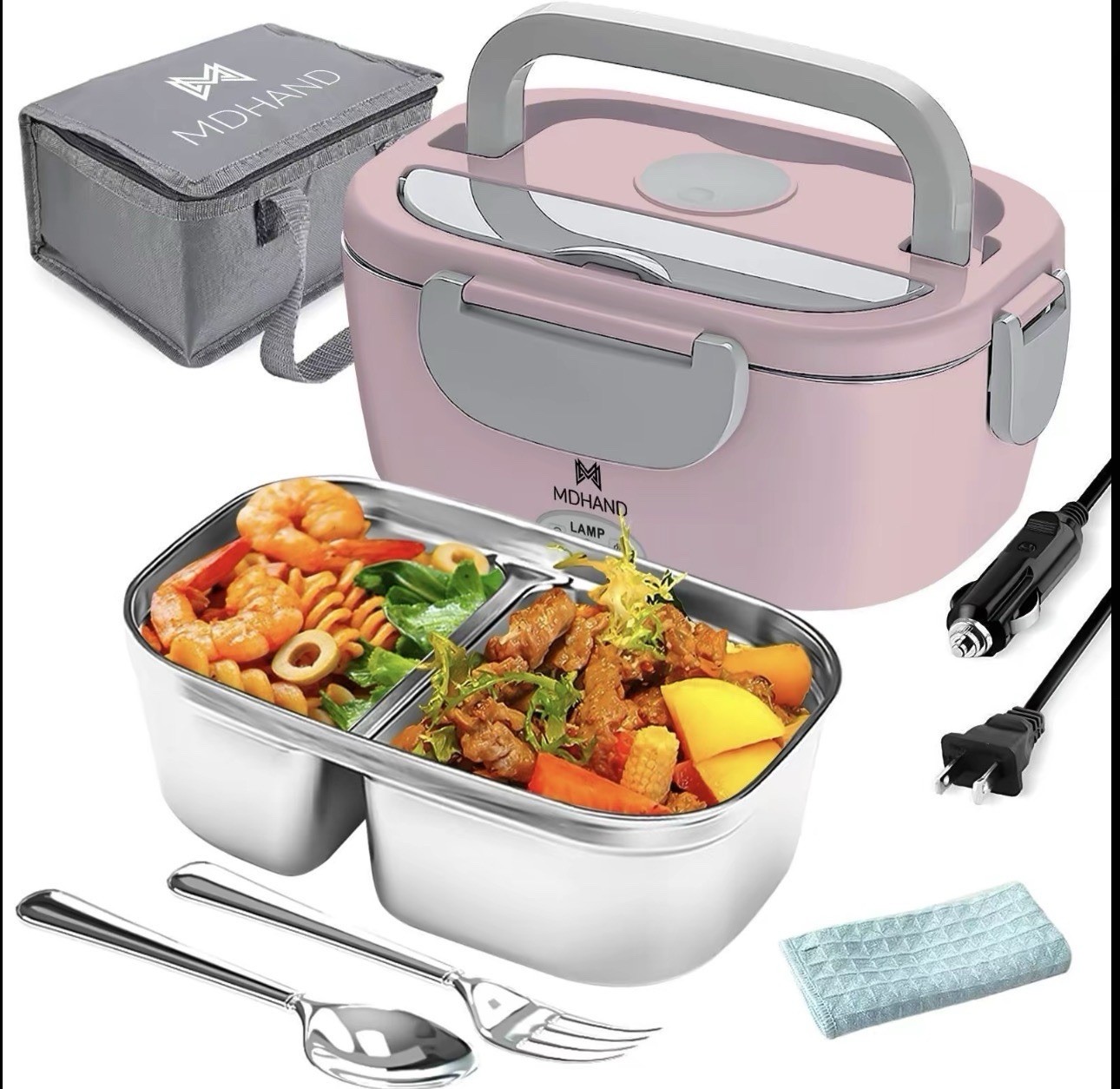 Adult Use 65wb Electric Lunch Box Food Warmer