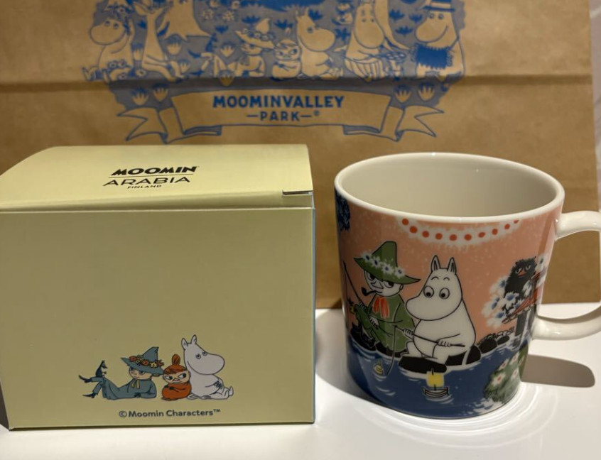 Moomin Arabia Mug 2026 SIMPLE JOY Moominvalley Park Limited Edition