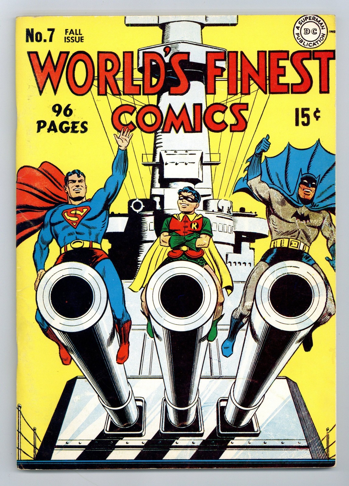 Flashback 28: World’s Finest Comics 7 #7 VG/FN 5.0 1974