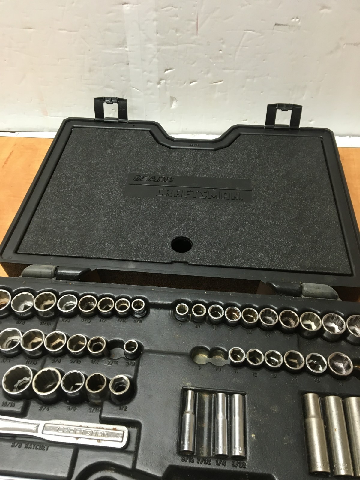 Sears Craftsman 76pc.Mechanics Tool Set Metric & SAE Sizes incomplete all USA