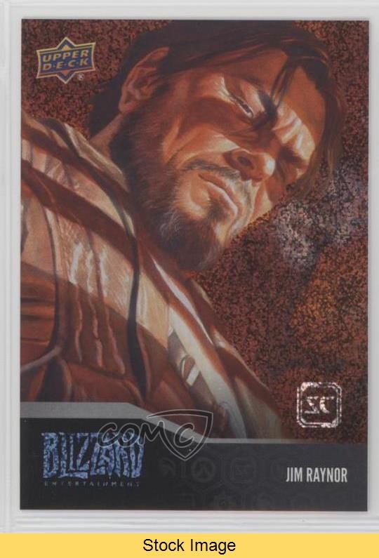 2023 Upper Deck Blizzard Legacy Collection Glitter Dust Jim Raynor #55 READ 19up