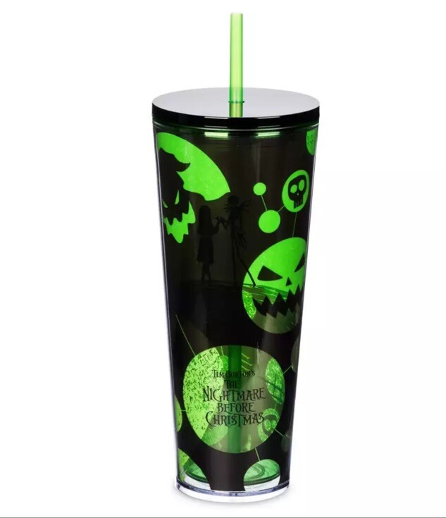 Disney The Nightmare Before Christmas Starbucks Tumbler with Straw – In Stock