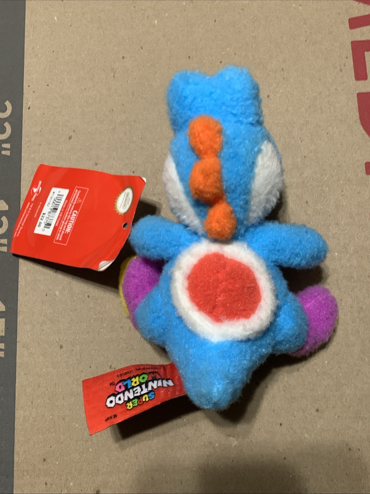 Universal Studios Super Nintendo World Blue Yoshi Mini Plush