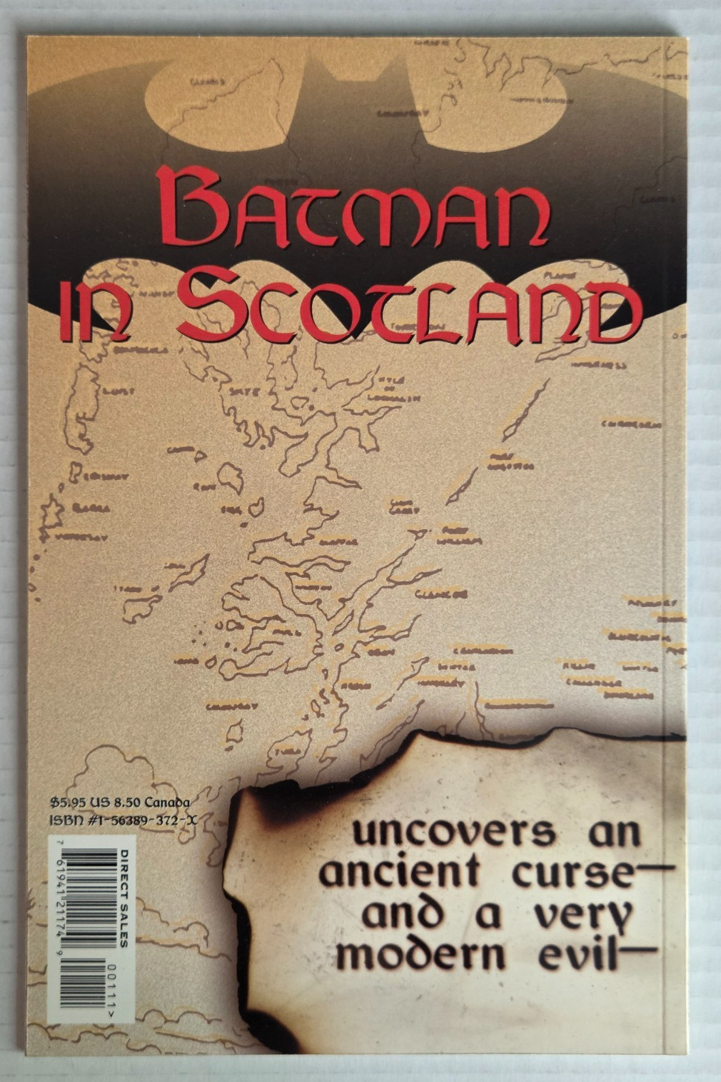 Batman Scottish Connection Softcover GN/Alan Grant/Frank Quitely/DC Comics/1998