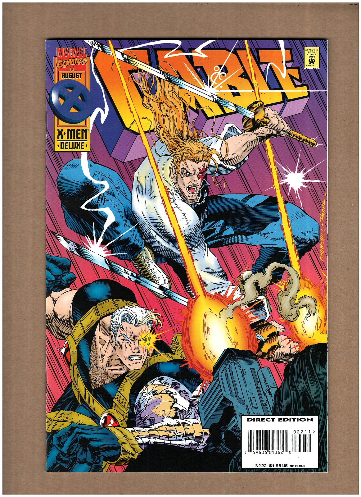 Cable #22 Marvel Comics 1995 Jeph Loeb SHATTERSTAR VF/NM 9.0