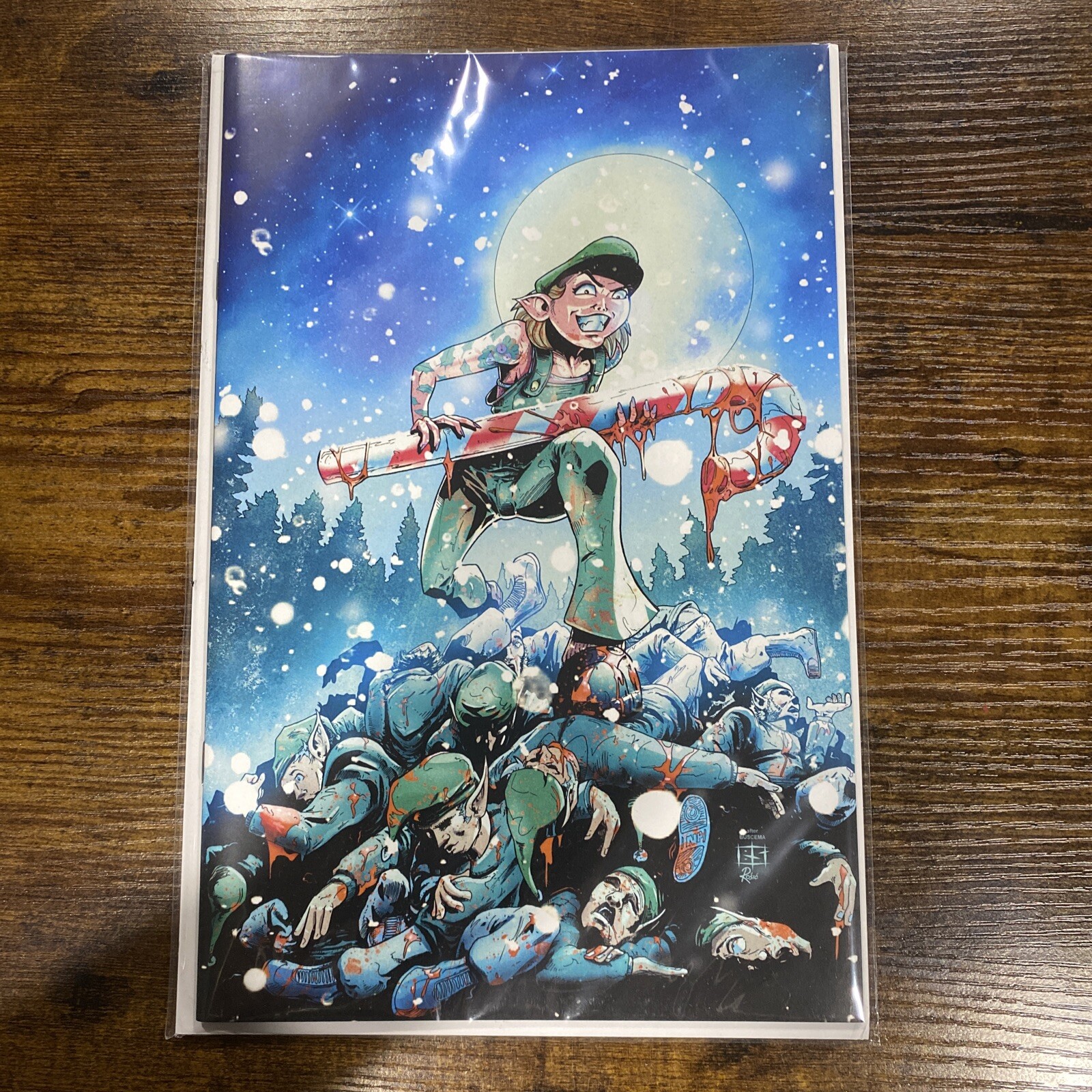 Christmas Caroline Annual #1 * NM+ * Bryan Silverbax Virgin Source Point LTD 100