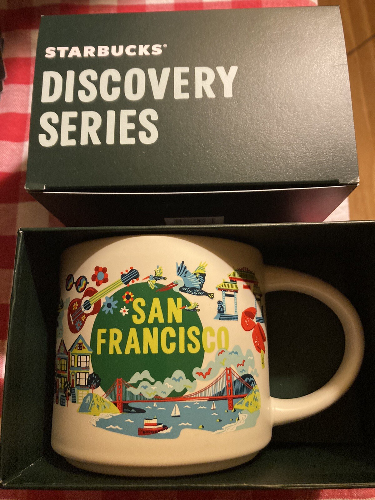 2024 Starbucks San Francisco 14oz. Coffee Mug Discovery Series New In Box w Tag