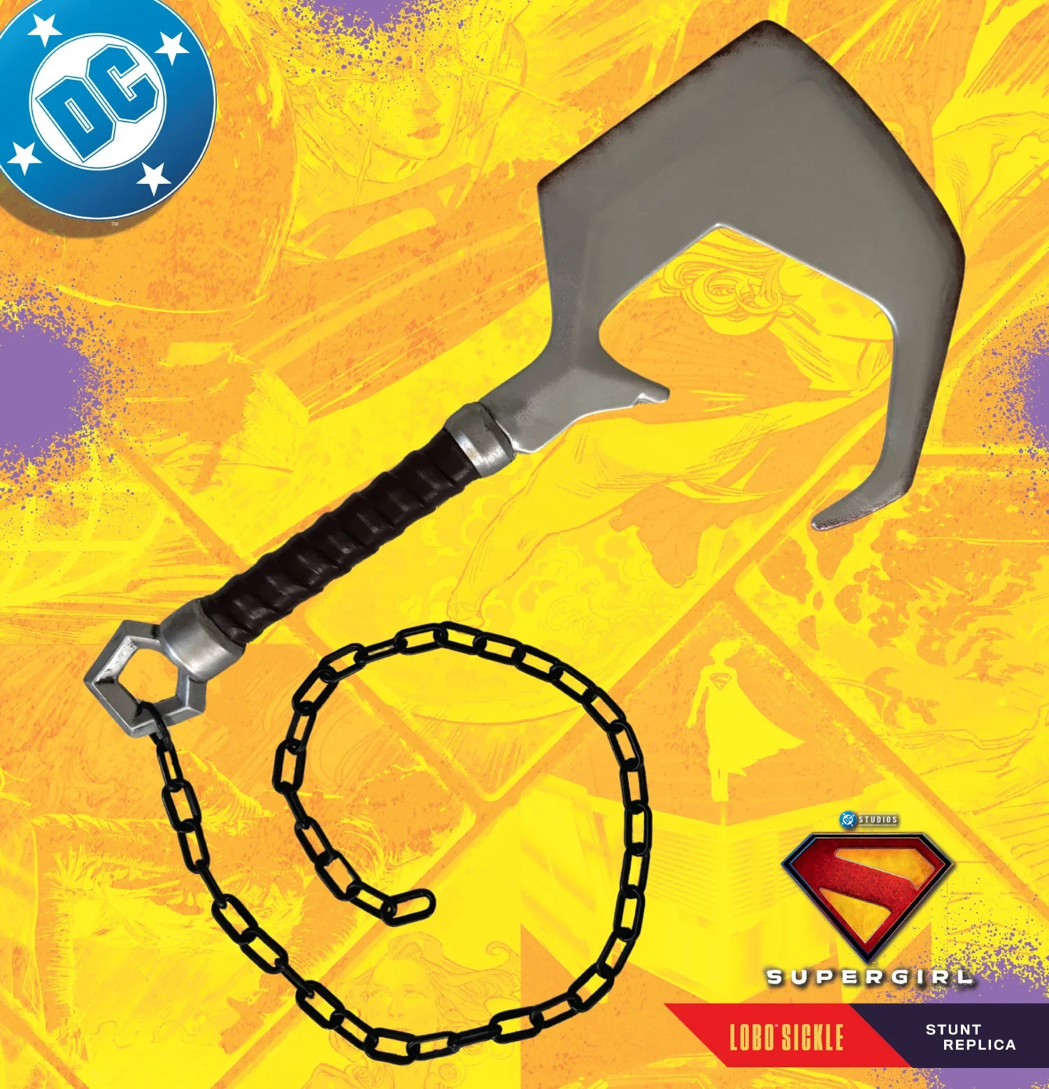 PRESALE SDCC 2026 Factory Entertainment Supergirl Lobo Sickle Stunt Prop Replica