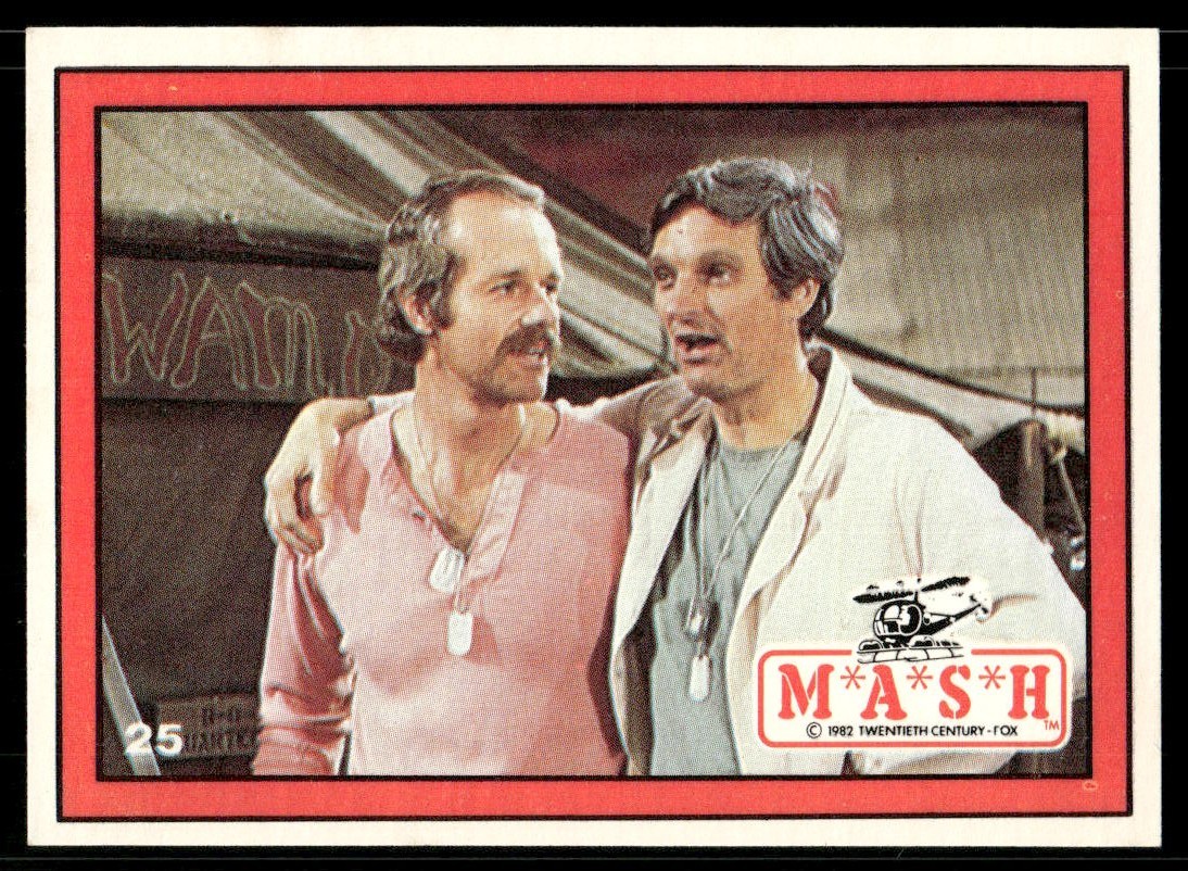 MASH 1982 War Comedy TV Show Donruss Card #25 (NM)