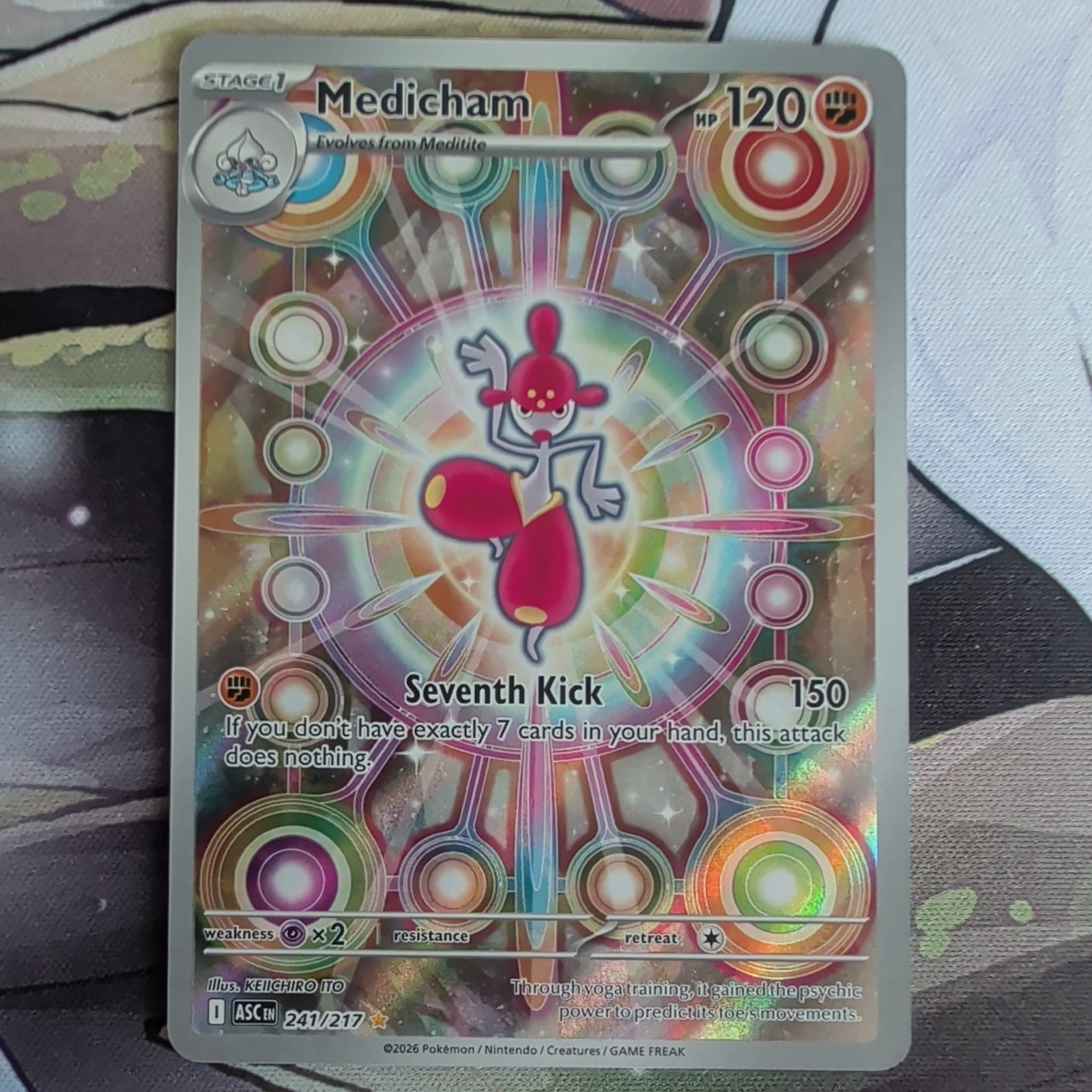 Medicham – #241 – Ascended Heroes – NM