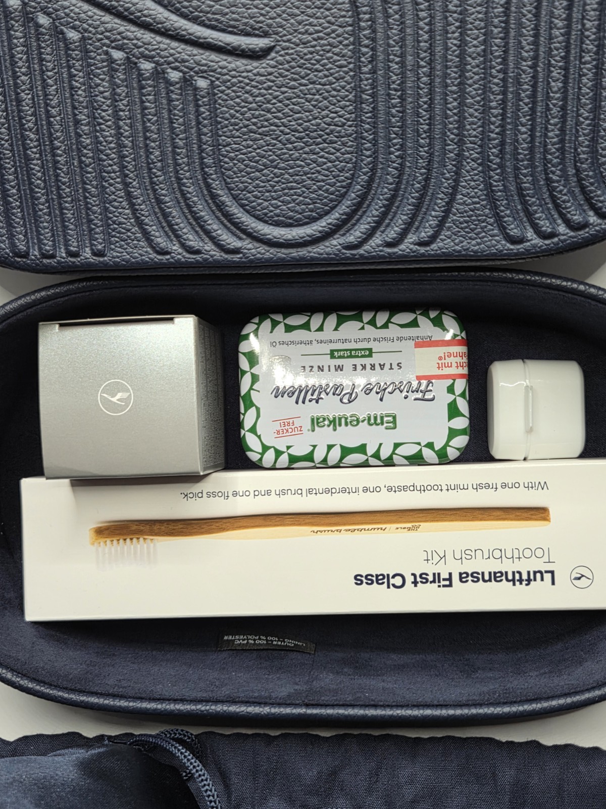 Lufthansa First Class 100th Anniversary 1926-2026 Amenity Kit Hard Case Set NEW