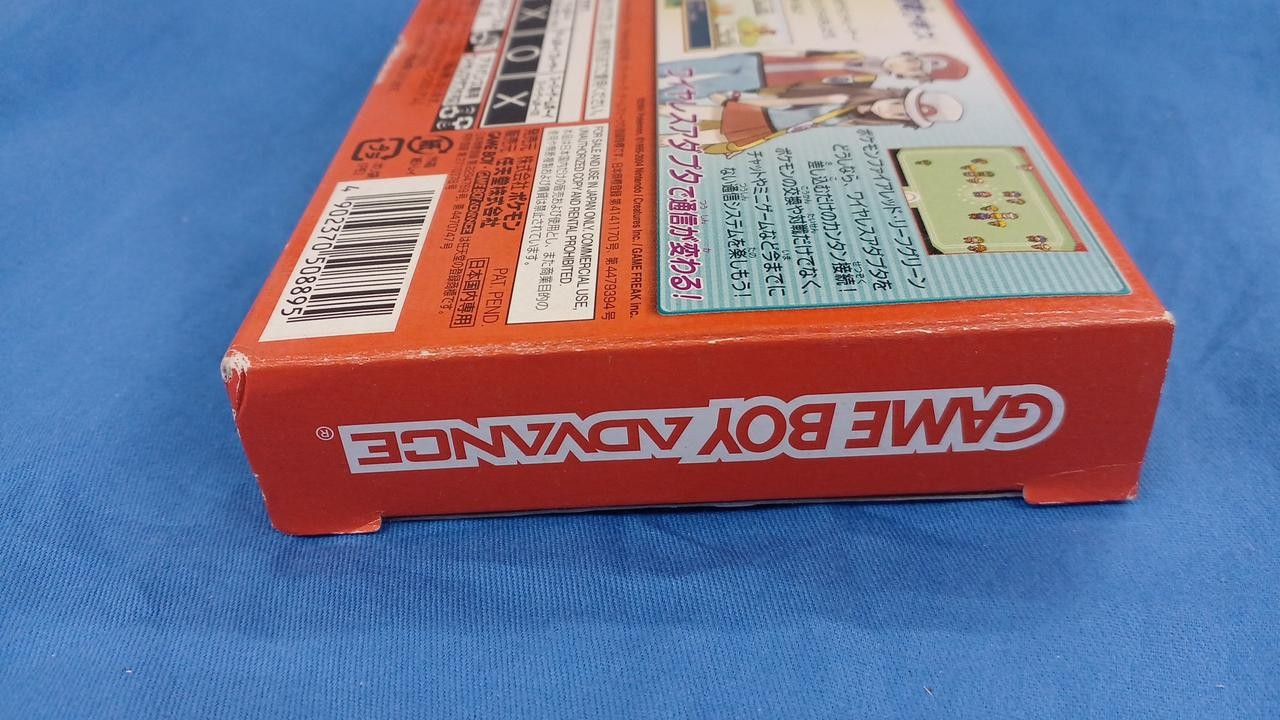 Nintendo Pokemon FireRed Version Game Boy Advance