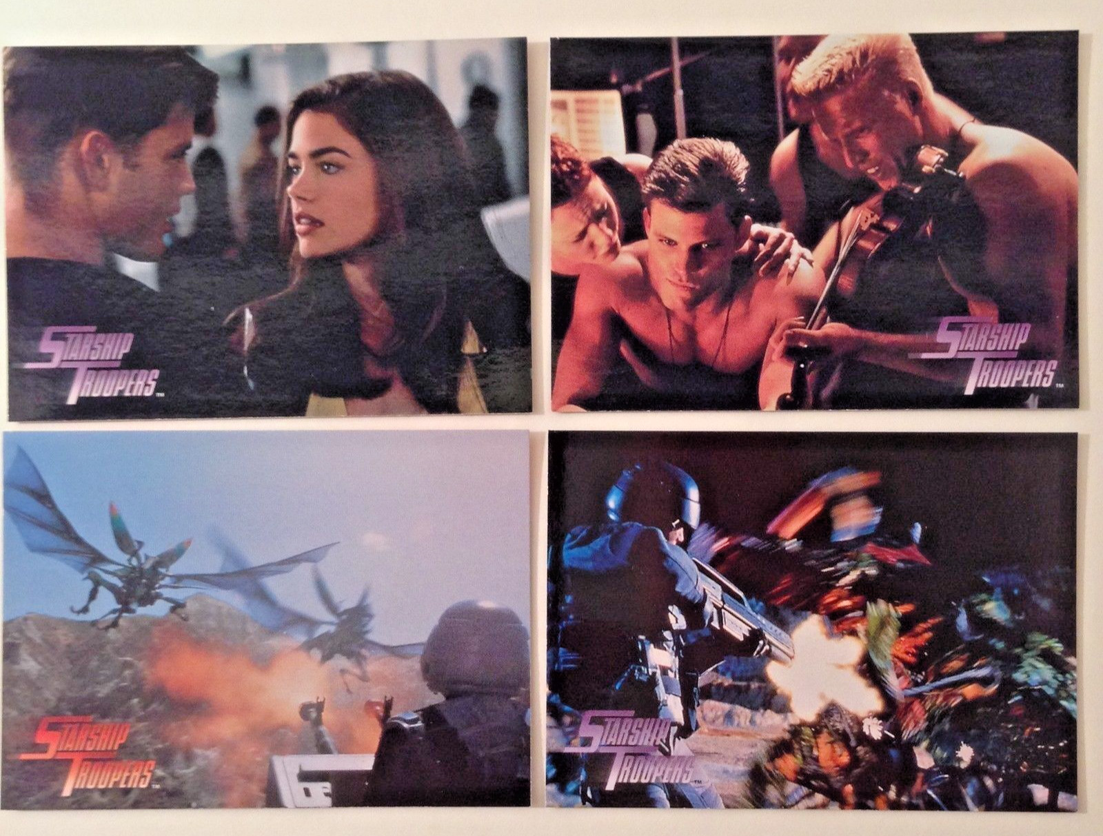 STARSHIP TROOPERS (Inkworks 1997) Complete Sci-Fi Movie Card Set DENISE RICHARDS
