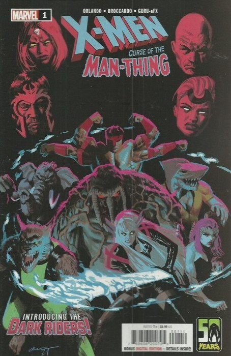 X-MEN: CURSE OF THE MAN-THING #1 BY MARVEL 2021 1$ COMIC SALE + BONUS