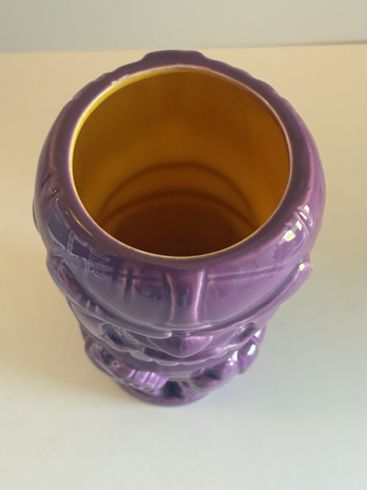 Marvel Geeki Tikis THANOS MUG Purple Villain Beeline Creative Inc Ceramic