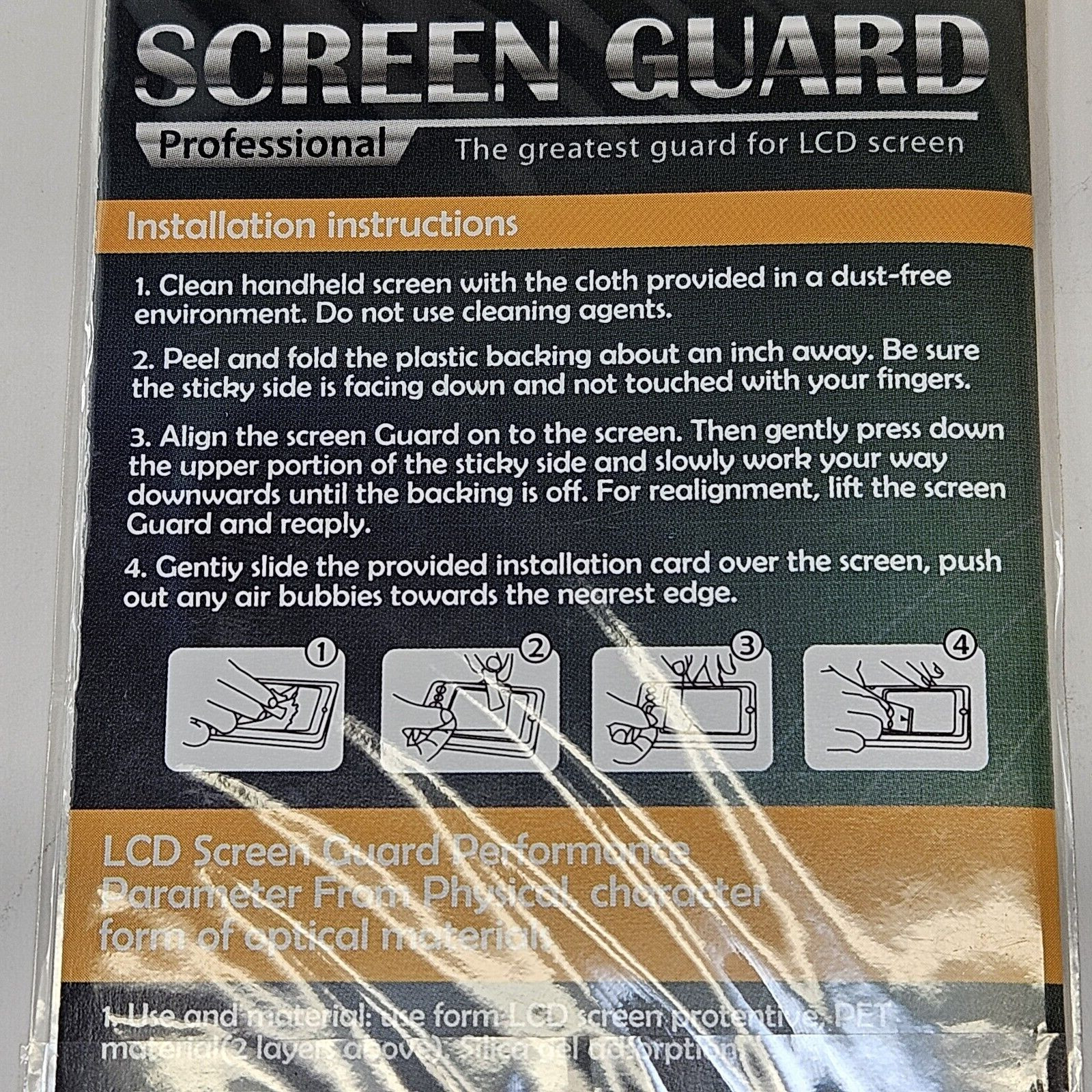 Screen Guard Protector ipod touch Apple 4 Tmart Set of 5