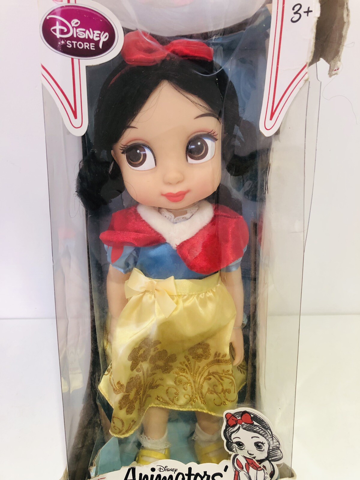 BOXED DISNEY SNOW WHITE ANIMATOR SERIES 16 INCH DOLL KEANE DISNEY PRINCESS AL85