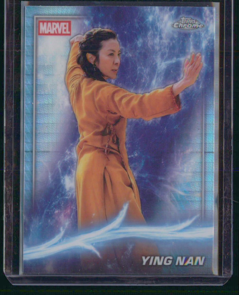 2025 Topps Chrome Marvel Studios #113 Ying Nan Prism Refractor