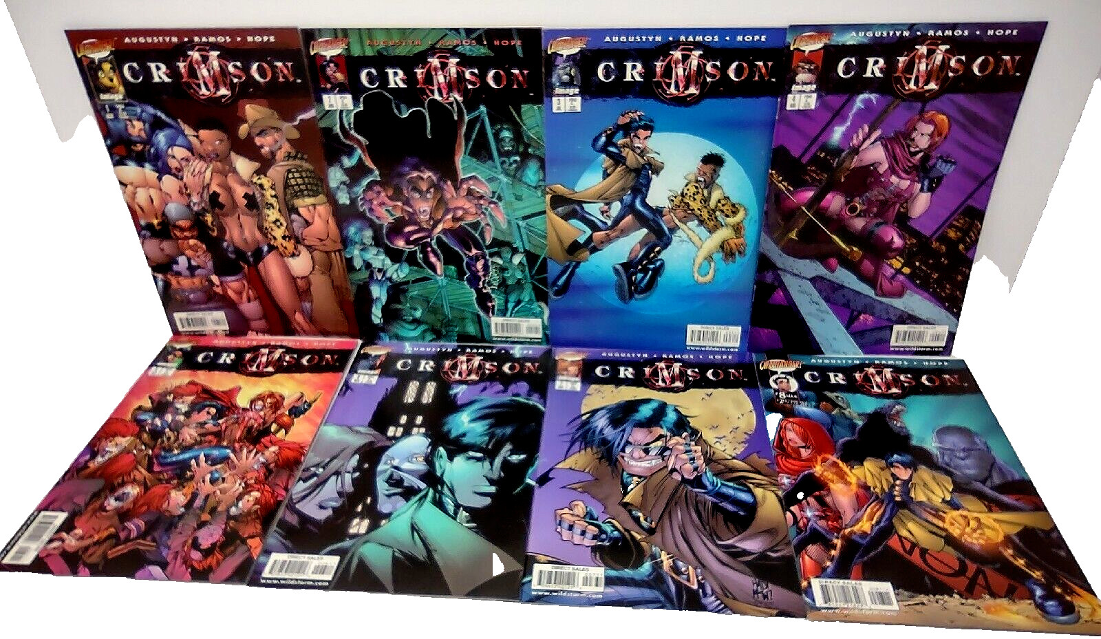 Crimson Issue 1 2 3 4 5 6 7 8 Image Comics 1998 First Printing VF Lot of 8