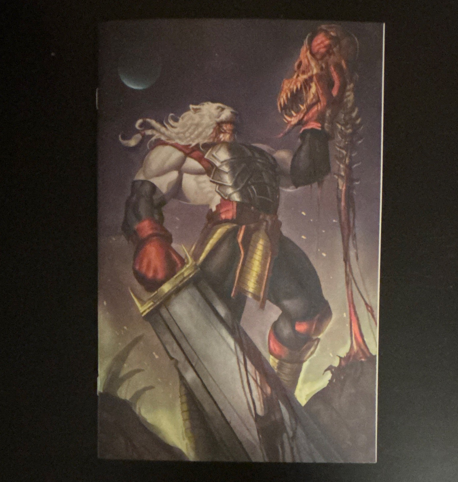Battle Beast #5 NYCC Aaron Bartling Virgin Foil Variant Ltd To 800