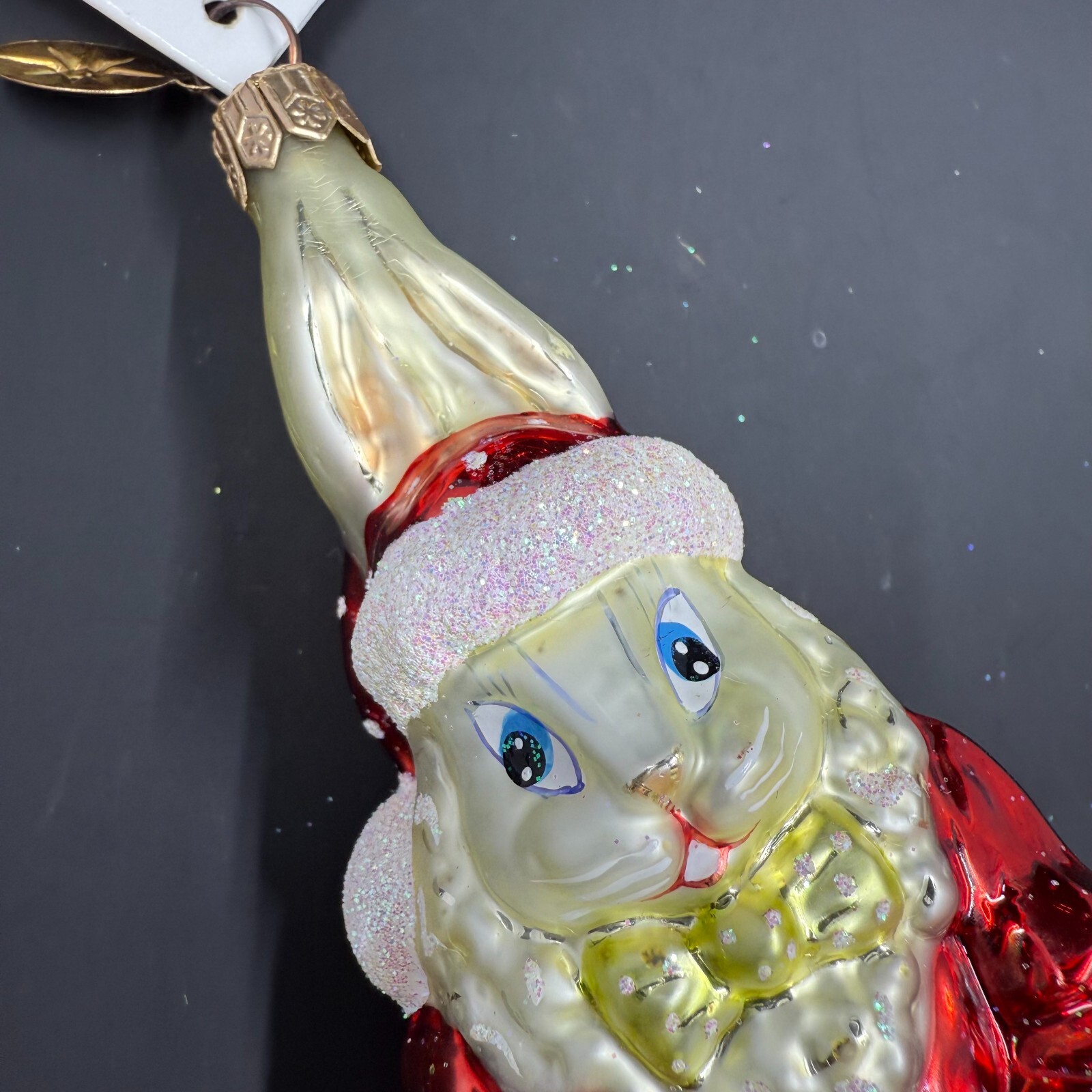 2000 Christopher Radko SANTA SUITS BILLY BUNNY Ornament 00-1264-0 Santa 6”