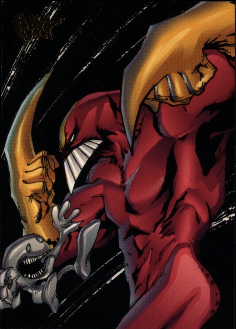 1996 Wildstorm The Maxx Jae Lee The Maxx White Isz Comic Card #47